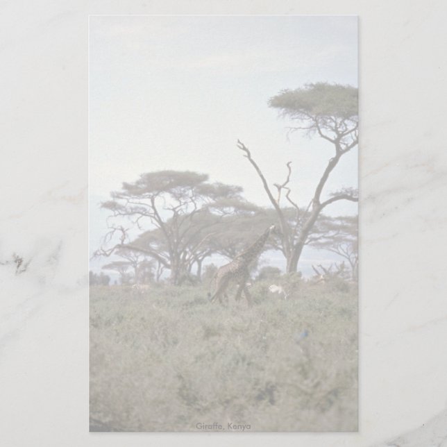 Papeterie Girafe, Kenya (Devant)