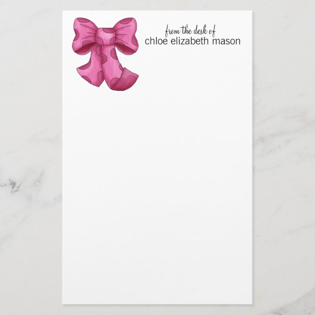 Papeterie Girly mignonne superbe de substance (Devant)