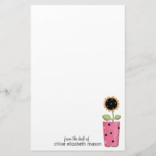 Papeterie Girly mignonne superbe de substance