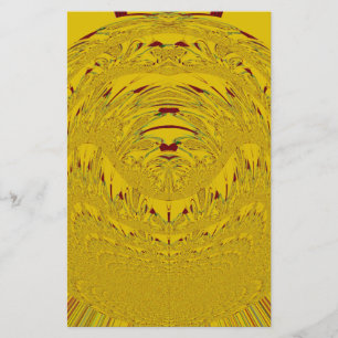 Papeterie Golden Lion Head Art