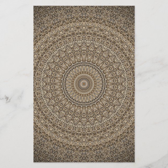 Papeterie Golden Mandala (Devant)