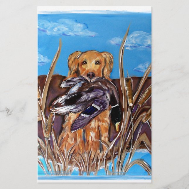 PAPETERIE GOLDEN RETRIEVER (Devant)