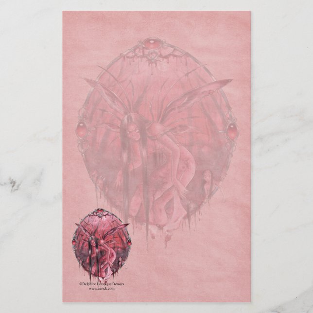 Papeterie gothique de cauchemar (Devant)