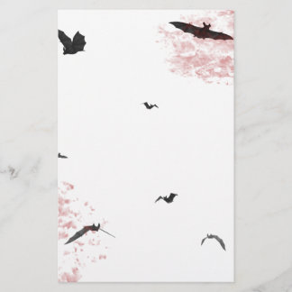 Papeterie gothique pour chauve-souris vampire