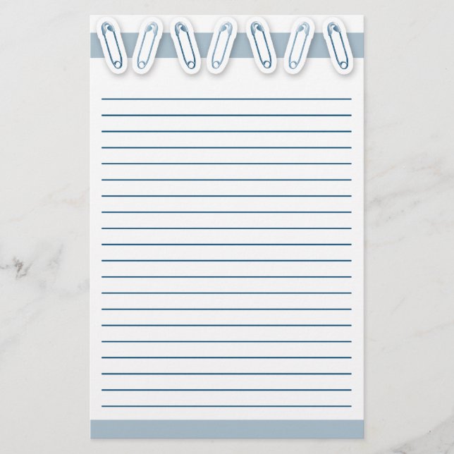 Papeterie Goupille de sécurité de bébé (Devant)