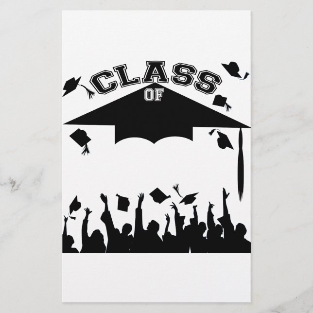 Papeterie Graduation de Custom (Devant)