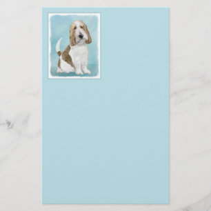 Papeterie Grand Basset Griffon Vendeen - Art Chien original
