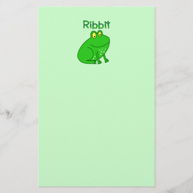 Papeterie Grenouille Ribbit (Devant)