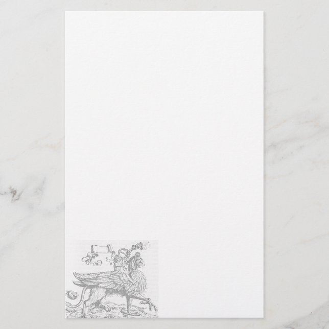 Papeterie Griffin / Papier gothique Griffin (Devant)