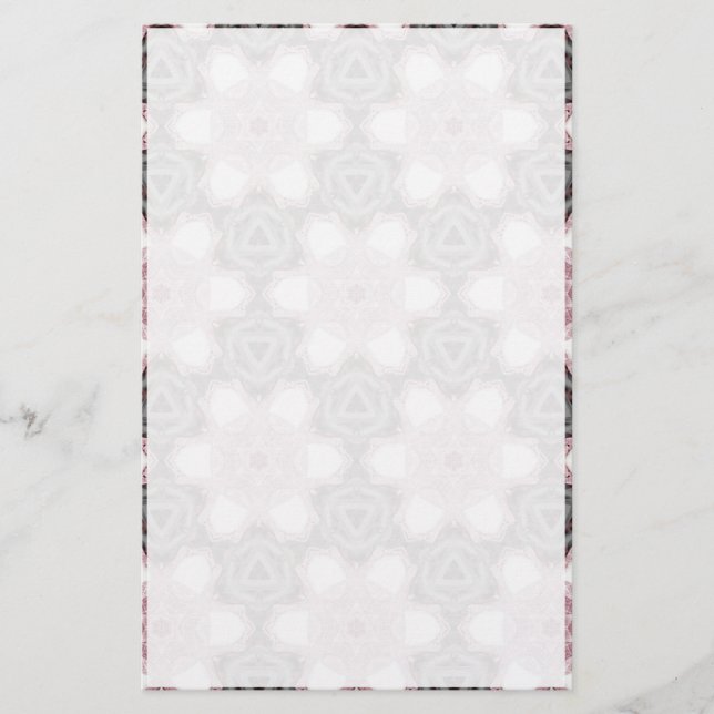 Papeterie grise et rose (Devant)