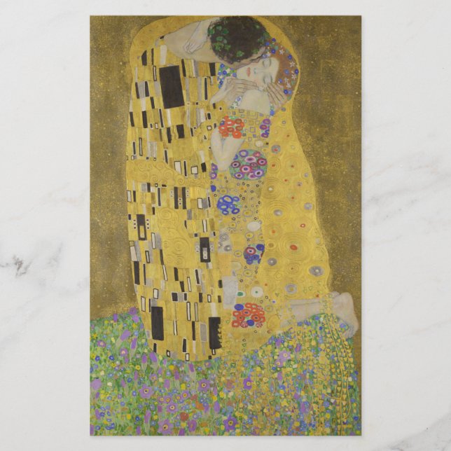 Papeterie Gustav Klimt "Le Baiser" (Devant)