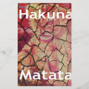 Papeterie Hakuna Matata Lion Cub Design