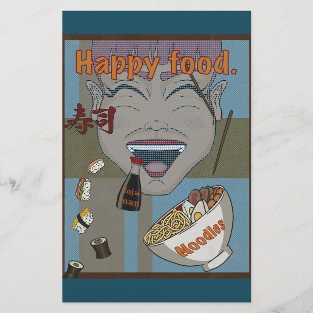 Papeterie Happy food (Devant)