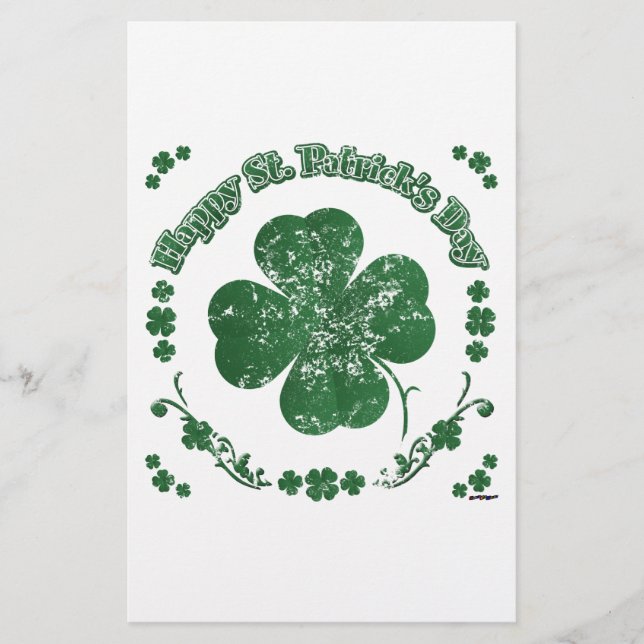 Papeterie Happy St Patrick (Devant)