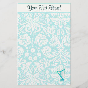 Papeterie Harpe turquoise