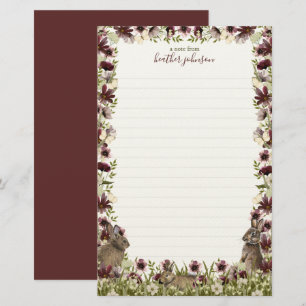 Papeterie Hearthlight Notes Printemps Douce Prairie Fleur Sa