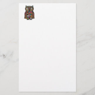 Papeterie Hibou de patchwork