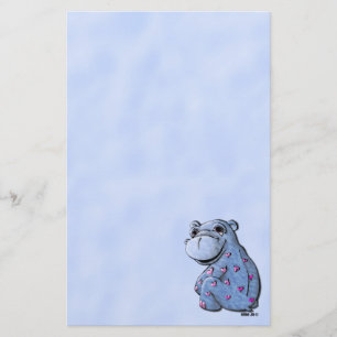 Papeterie - hippopotame de Haley