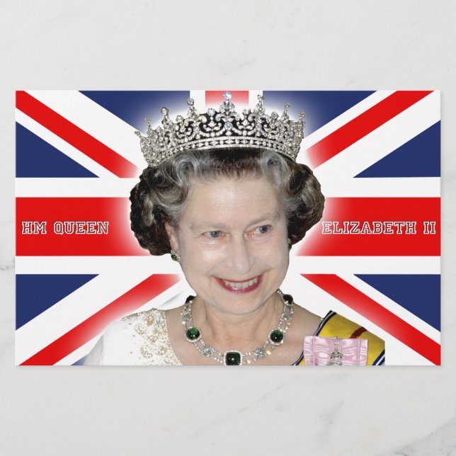 Papeterie HM Queen Elizabeth II - Photo Pro (Devant)