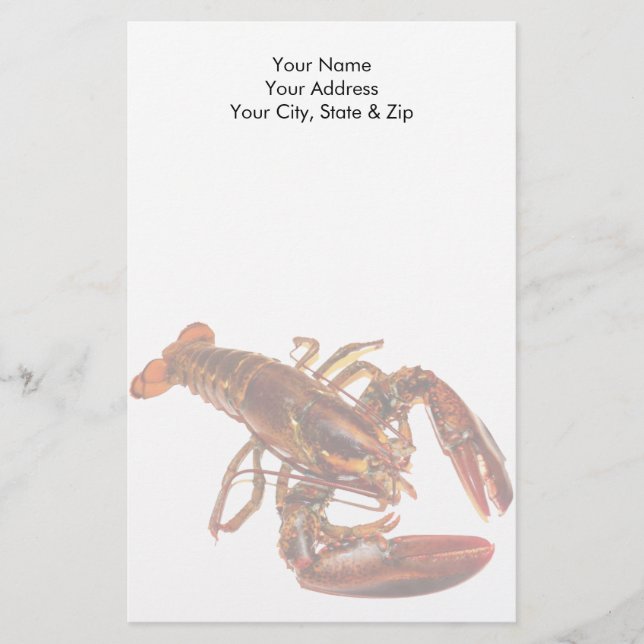Papeterie Homard (Devant)