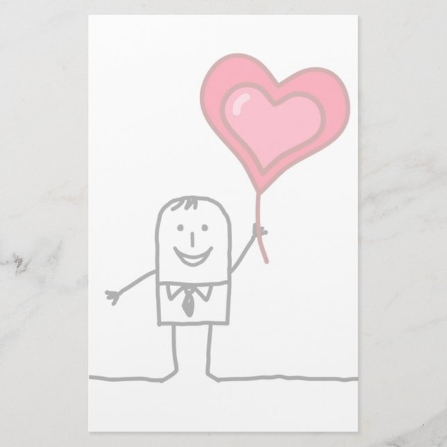 Papeterie Homme et coeur (Devant)