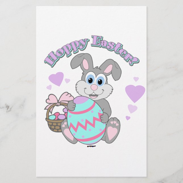 Papeterie Hoppy Easter ! Bunny Easter (Devant)