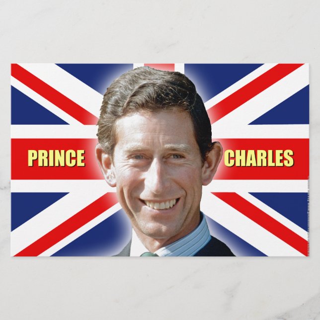 Papeterie HRH Prince Charles - Patriotique ! (Devant)