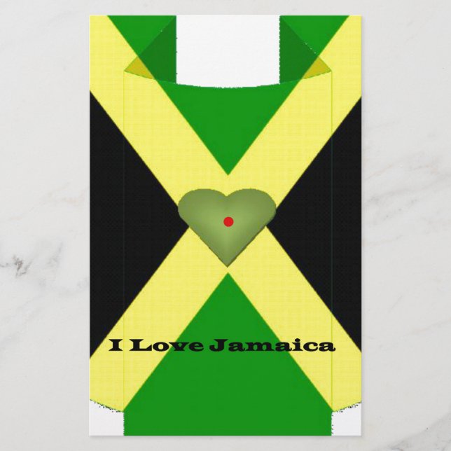 Papeterie I Love Jamaica Have a Nice Day and a Better Night (Devant)