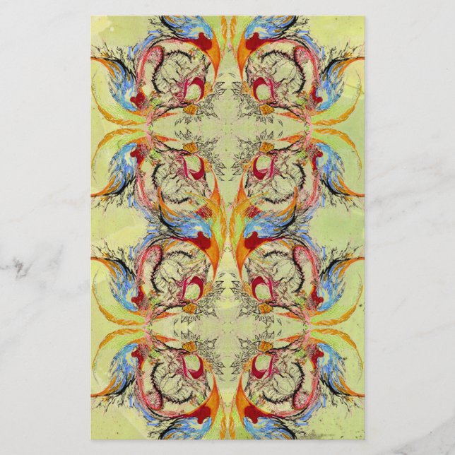 Papeterie Imaginaire Abstrait Scrapbook d'artisanat papier p (Devant)