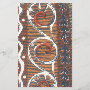 Papeterie Imprimer Motif Africain vintage