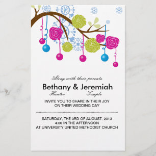Papeterie Invitation de mariage Winter Wonderland
