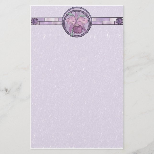 Papeterie Iris Avec Revêtement De Verre (Devant)