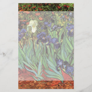 Papeterie Irises de Vincent van Gogh, Jardin Vintage