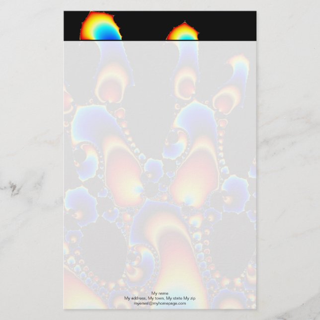 Papeterie It - Mandelbrot Fractal (Devant)