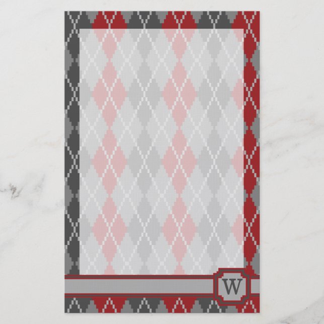 Papeterie Jacquard des cendres et des membres (Devant)