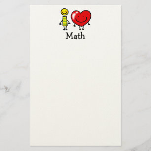 Papeterie j'aime des maths