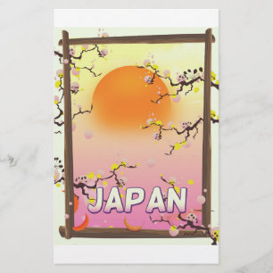 Papeterie Jardin de fleurs du Japon