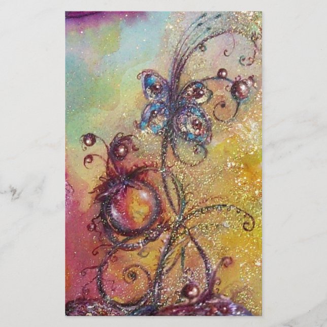 PAPETERIE JARDIN DES OMBRES PERDUES /MAGIE PLANTE DE BOUTEIL (Devant)