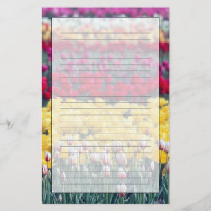 Papeterie Jardin d'exposition des tulipes dans la vallée de