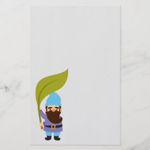 Papeterie Jardin gnome joli thème de jardinage
