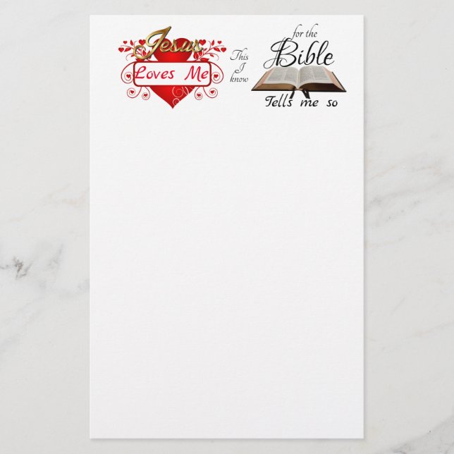 Papeterie Jésus M'Aime, C'est ce que je sais ... (Devant)