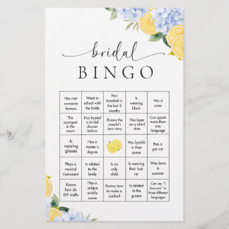 Papeterie Jeu de bingo pour enterrement de vie de jeune fill