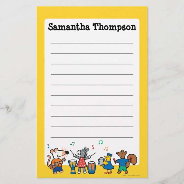 Papeterie Jeu de Maisy et d'amis dans la bande (Devant)