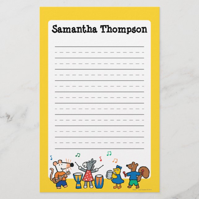 Papeterie Jeu de Maisy et d'amis dans la bande (Devant)