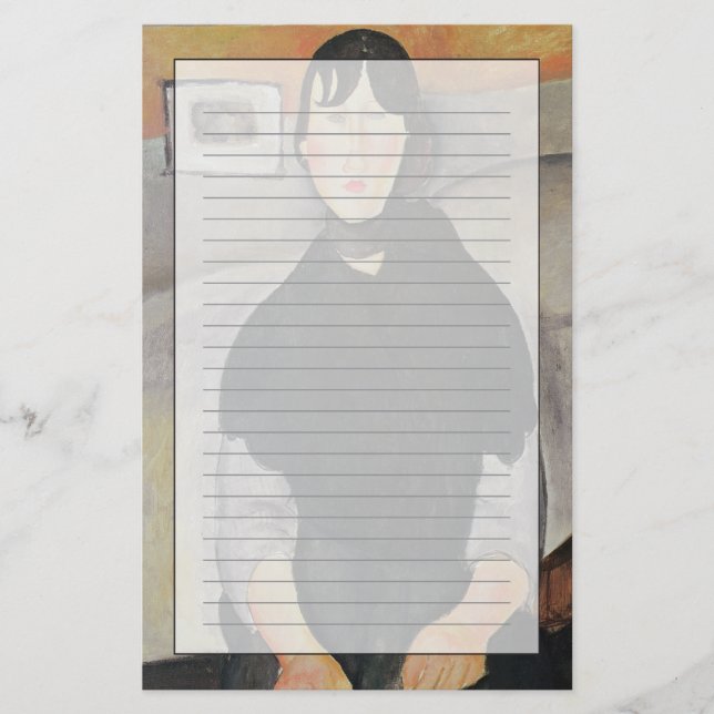 Papeterie Jeune femme des personnes (Devant)