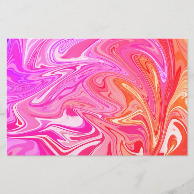 Papeterie Joli Pastel Rainbow Swirl (Devant)
