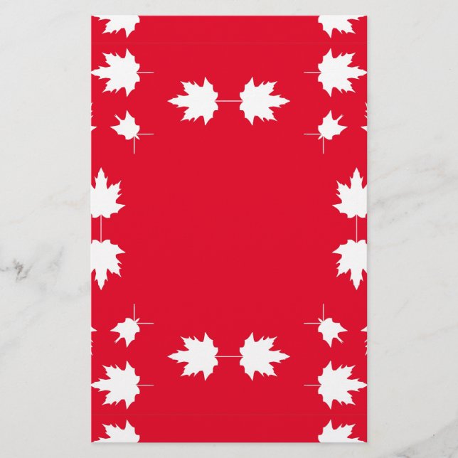 Papeterie jour du canada (Devant)