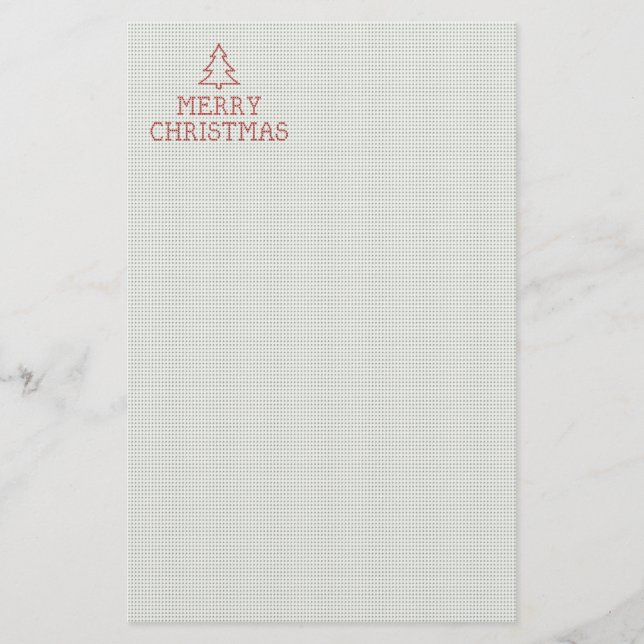 Papeterie Joyeux croix de Noël (Devant)