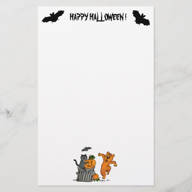 Papeterie Joyeux Halloween ! 5 (Devant)
