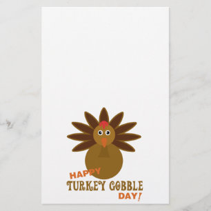 Papeterie Joyeux Jour de la grogne turque Thanksgiving